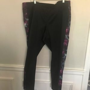 Ideology Black Workout Athletic Yoga Pants Size 3X